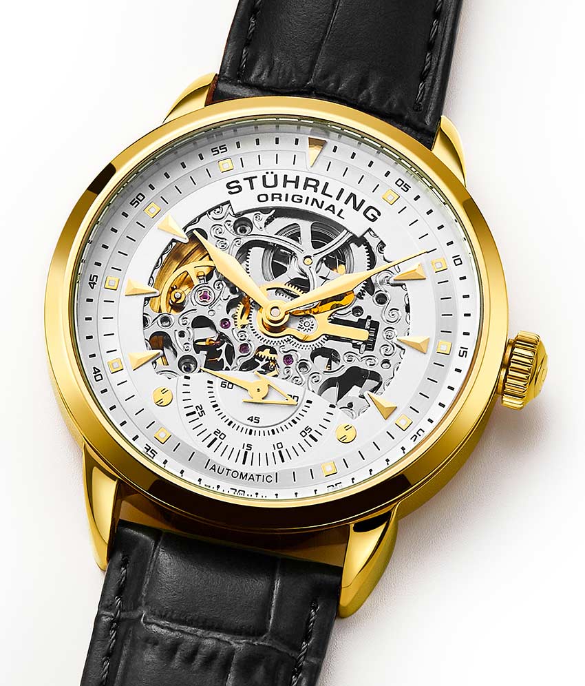 Stührling Executive 133 Automatic 44mm Skeleton - Image 23