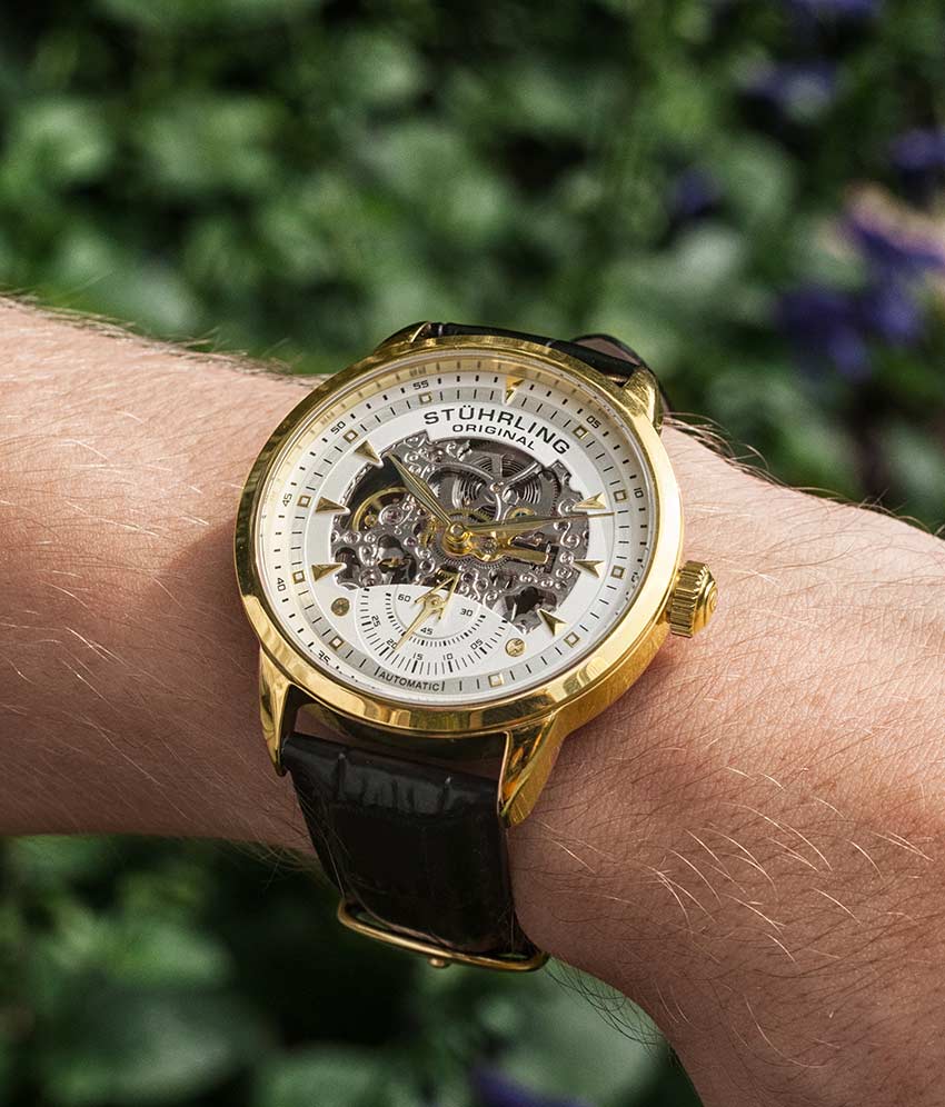 Stührling Executive 133 Automatic 44mm Skeleton - Image 28