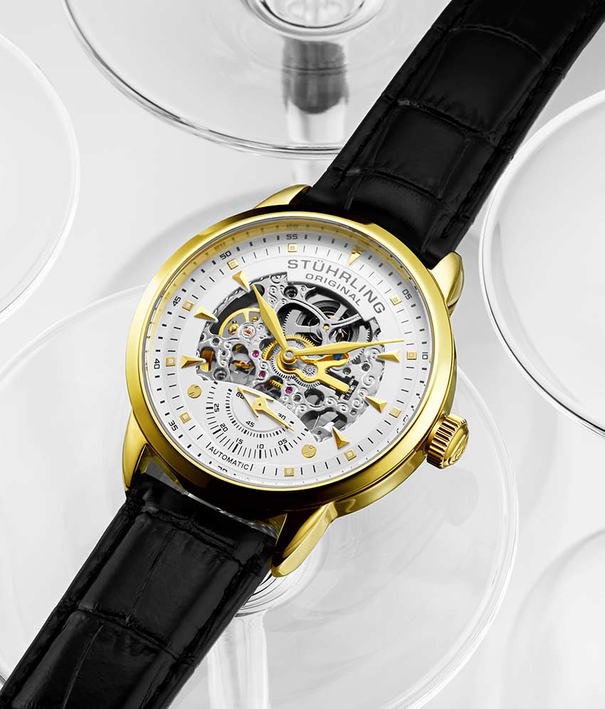 Stührling Executive 133 Automatic 44mm Skeleton - Image 29