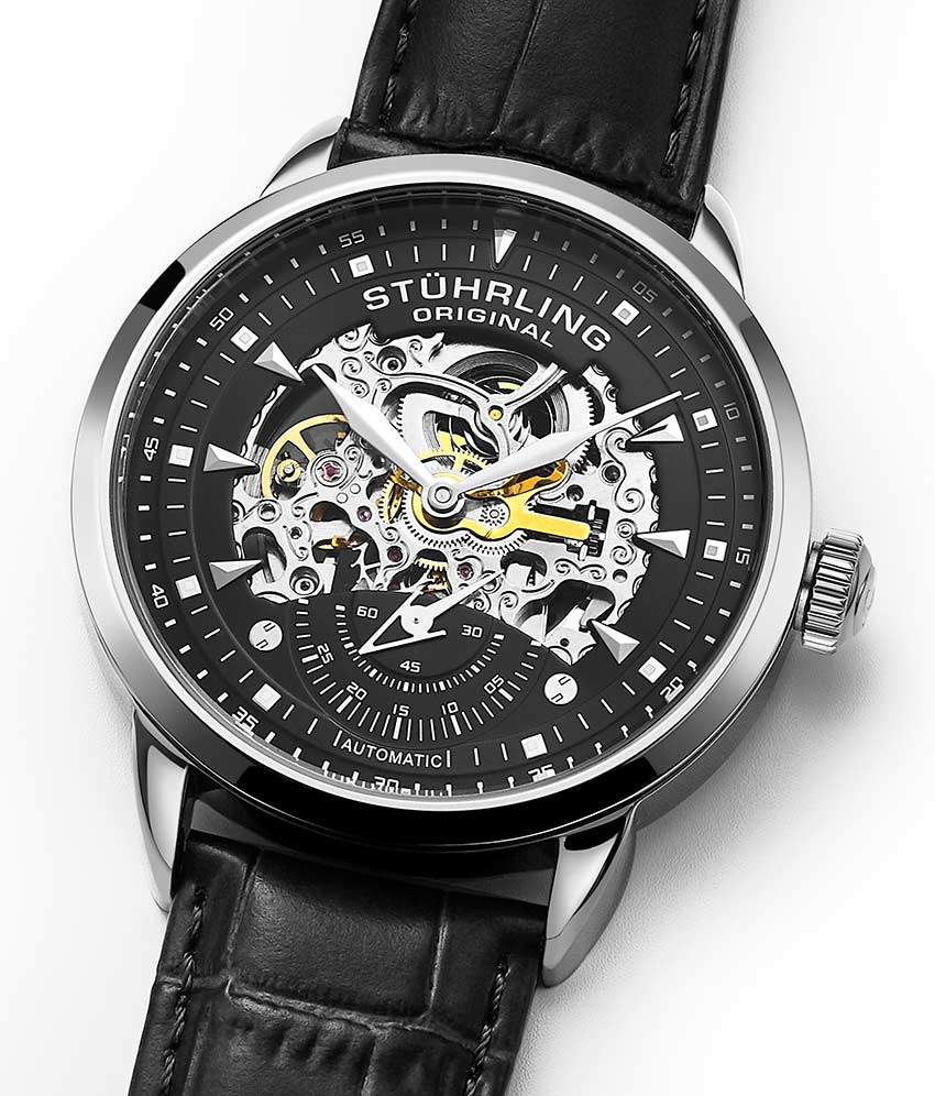 Stührling Executive 133 Automatic 44mm Skeleton - Image 3