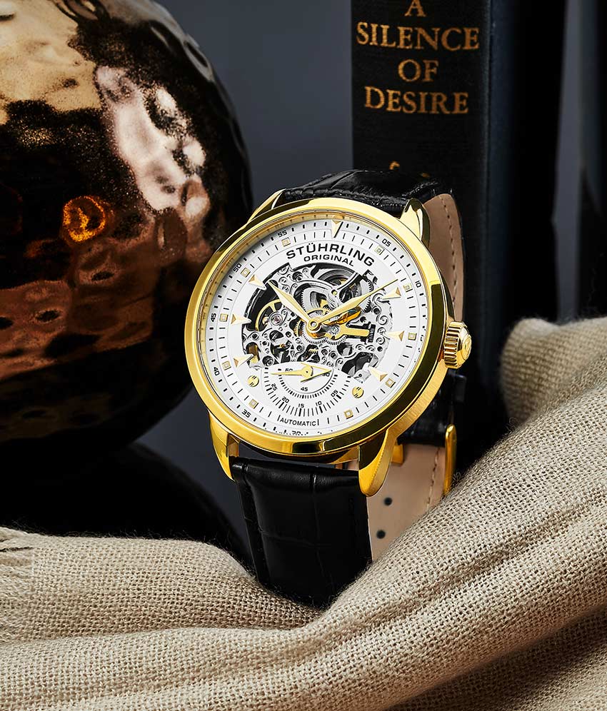 Stührling Executive 133 Automatic 44mm Skeleton - Image 30