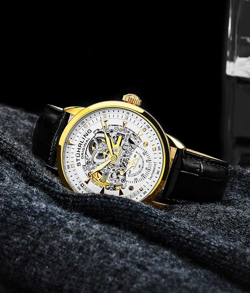 Stührling Executive 133 Automatic 44mm Skeleton - Image 31