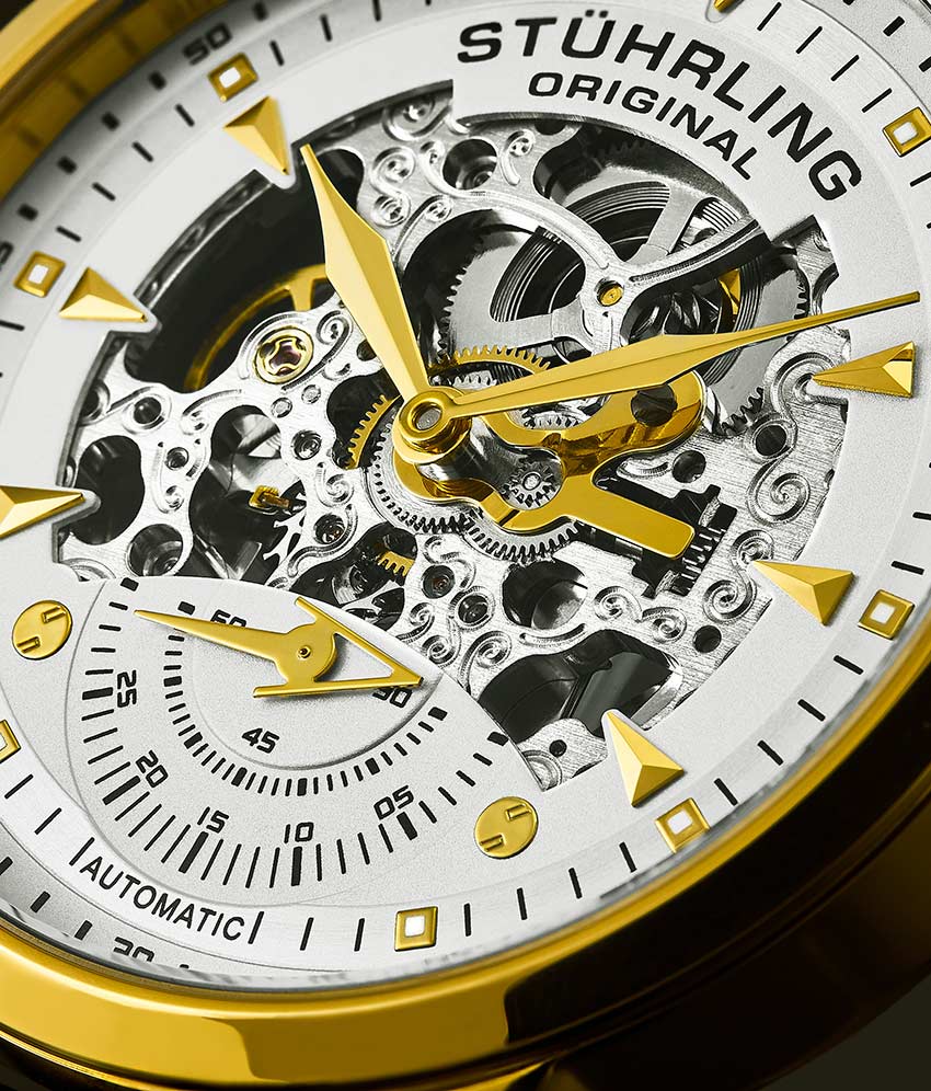 Stührling Executive 133 Automatic 44mm Skeleton - Image 32