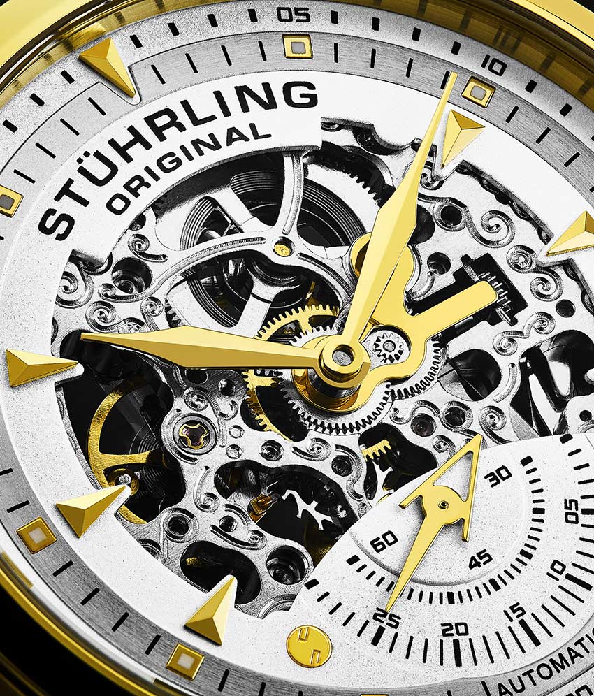 Stührling Executive 133 Automatic 44mm Skeleton - Image 33
