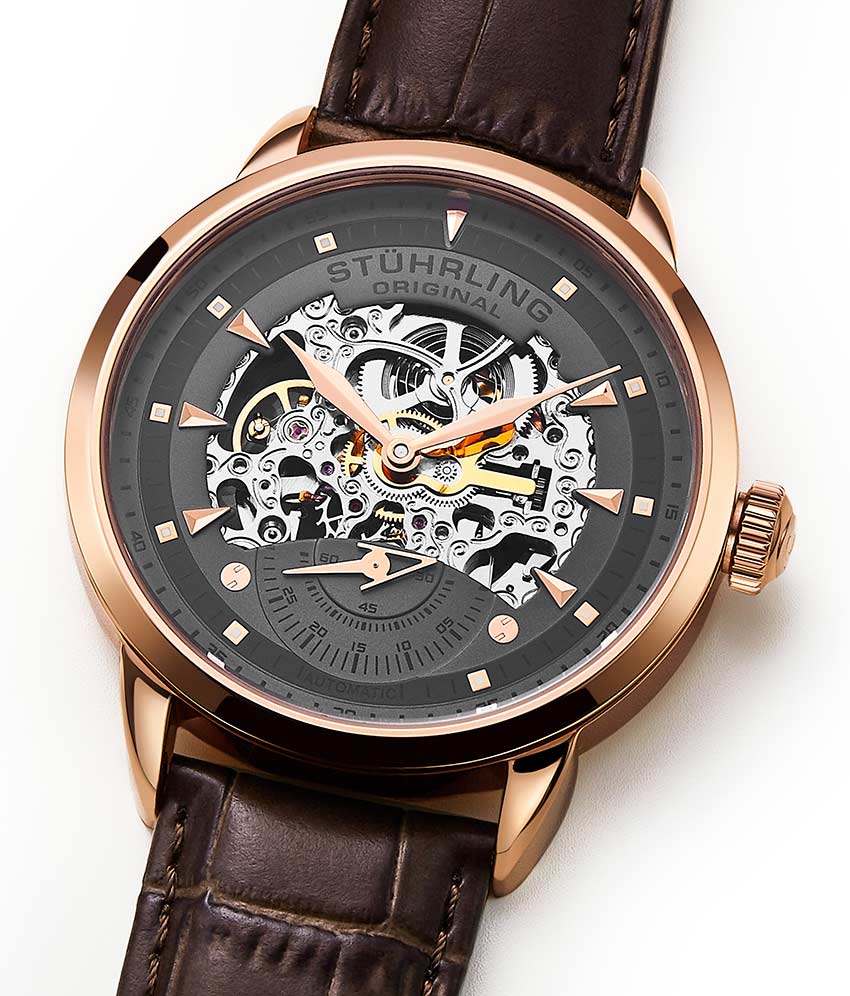 Stührling Executive 133 Automatic 44mm Skeleton - Image 36