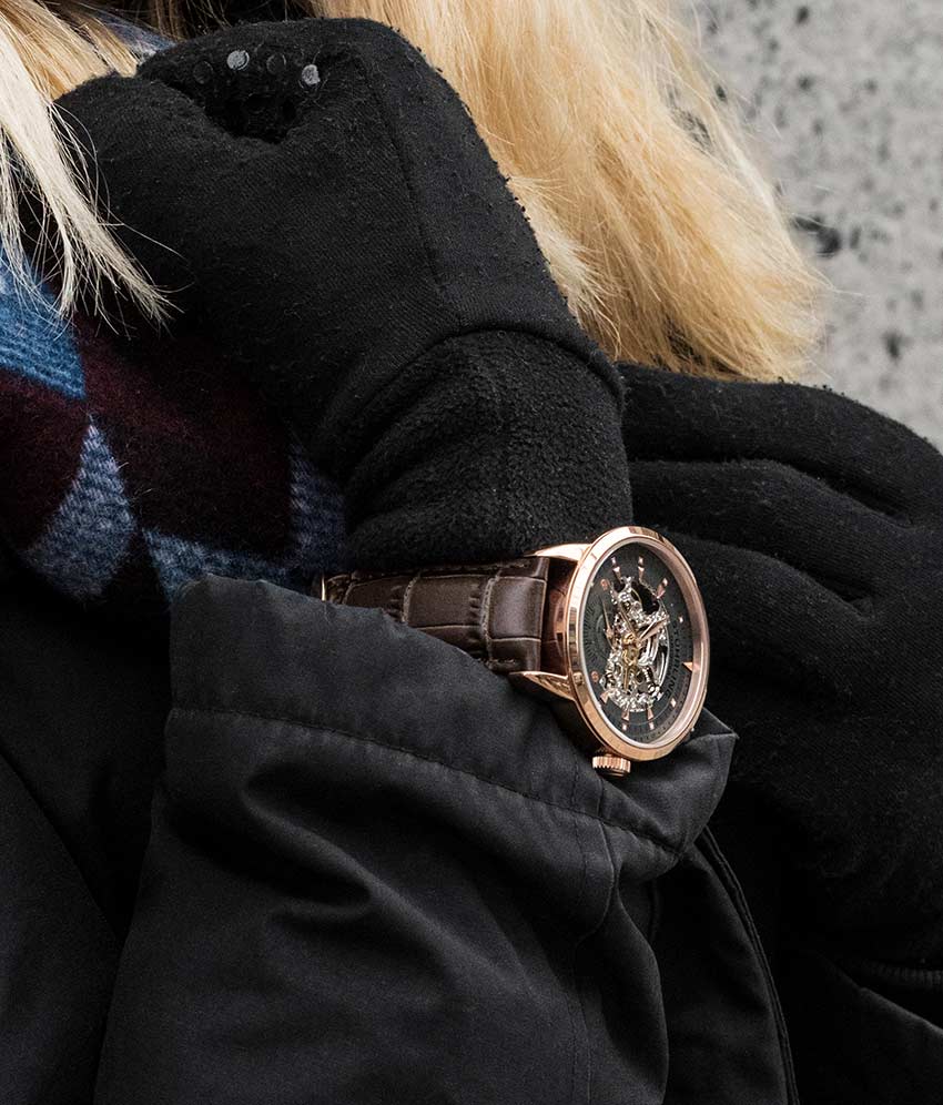 Stührling Executive 133 Automatic 44mm Skeleton - Image 37