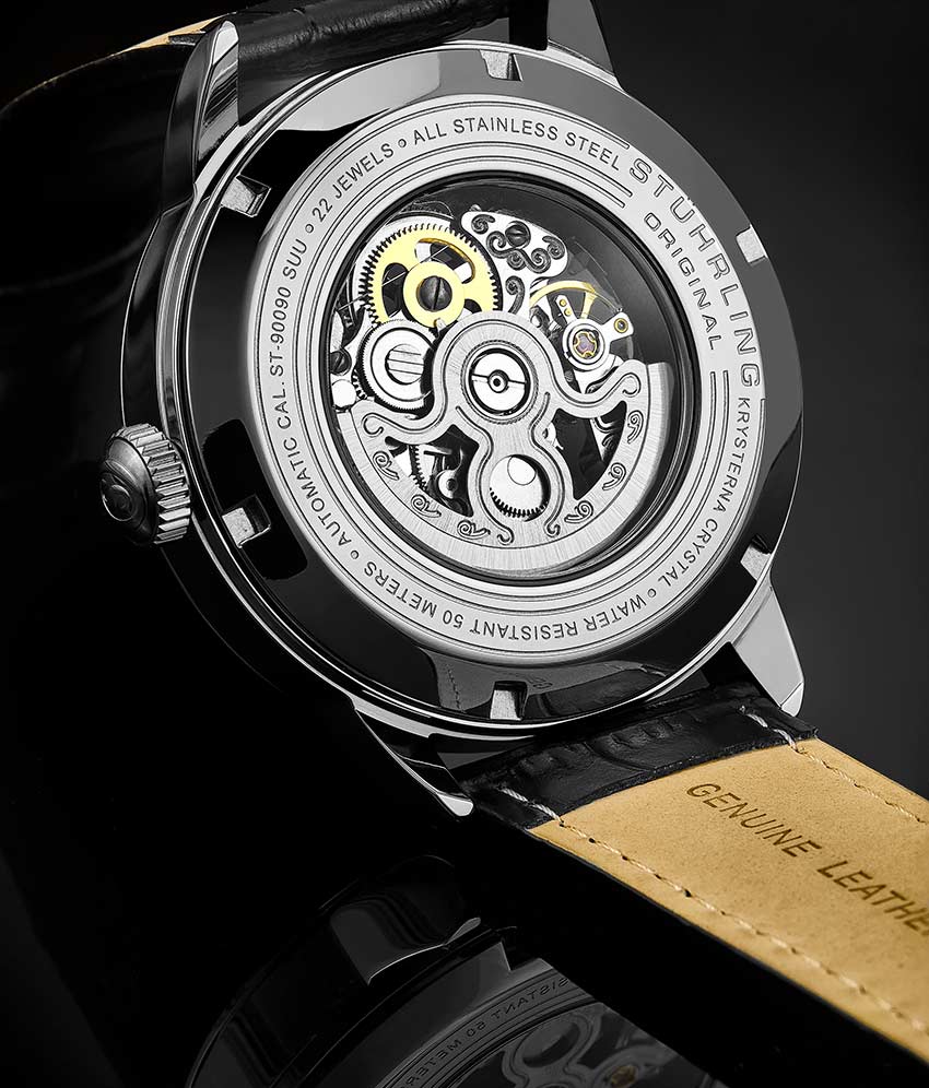 Stührling Executive 3133 Automatic 44mm Skeleton - Image 10