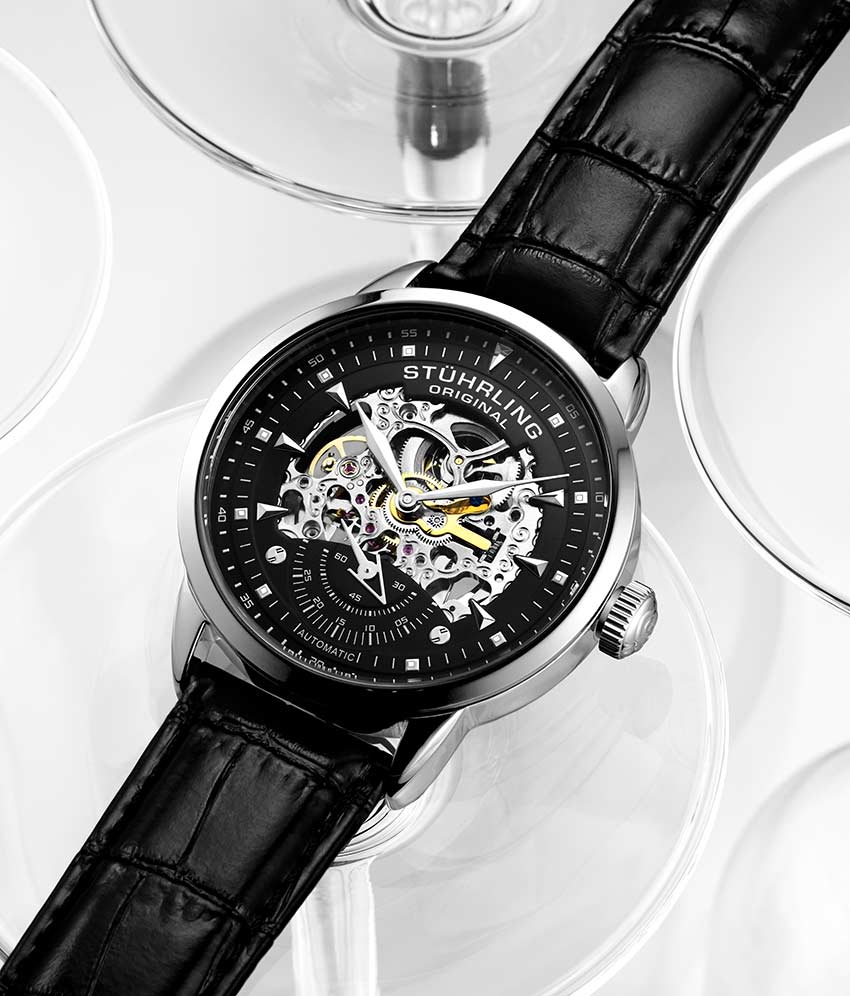 Stührling Executive 3133 Automatic 44mm Skeleton - Image 14