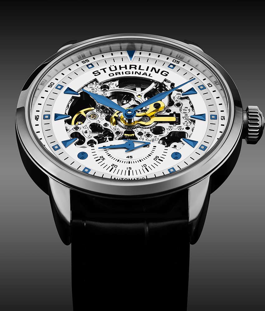 Stührling Executive 3133 Automatic 44mm Skeleton - Image 7