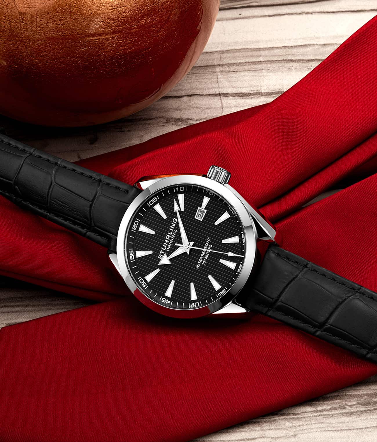 Stührling Forte 3953 Quartz 42mm Classic Watch - Image 22