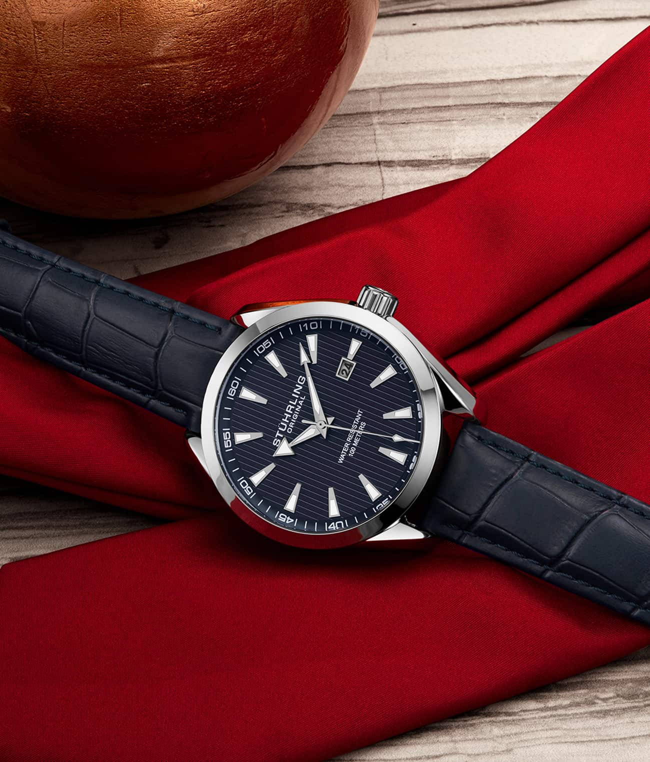 Stührling Forte 3953 Quartz 42mm Classic Watch - Image 27