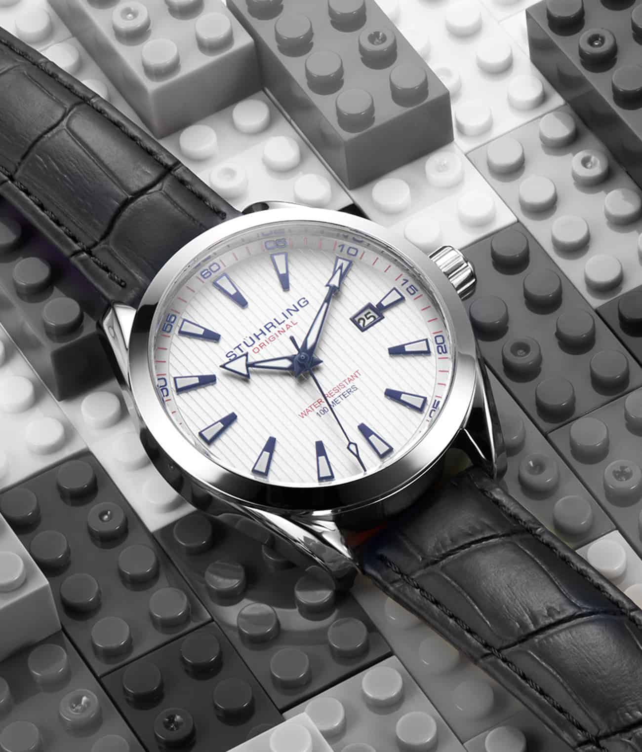 Stührling Forte 3953 Quartz 42mm Classic Watch - Image 34