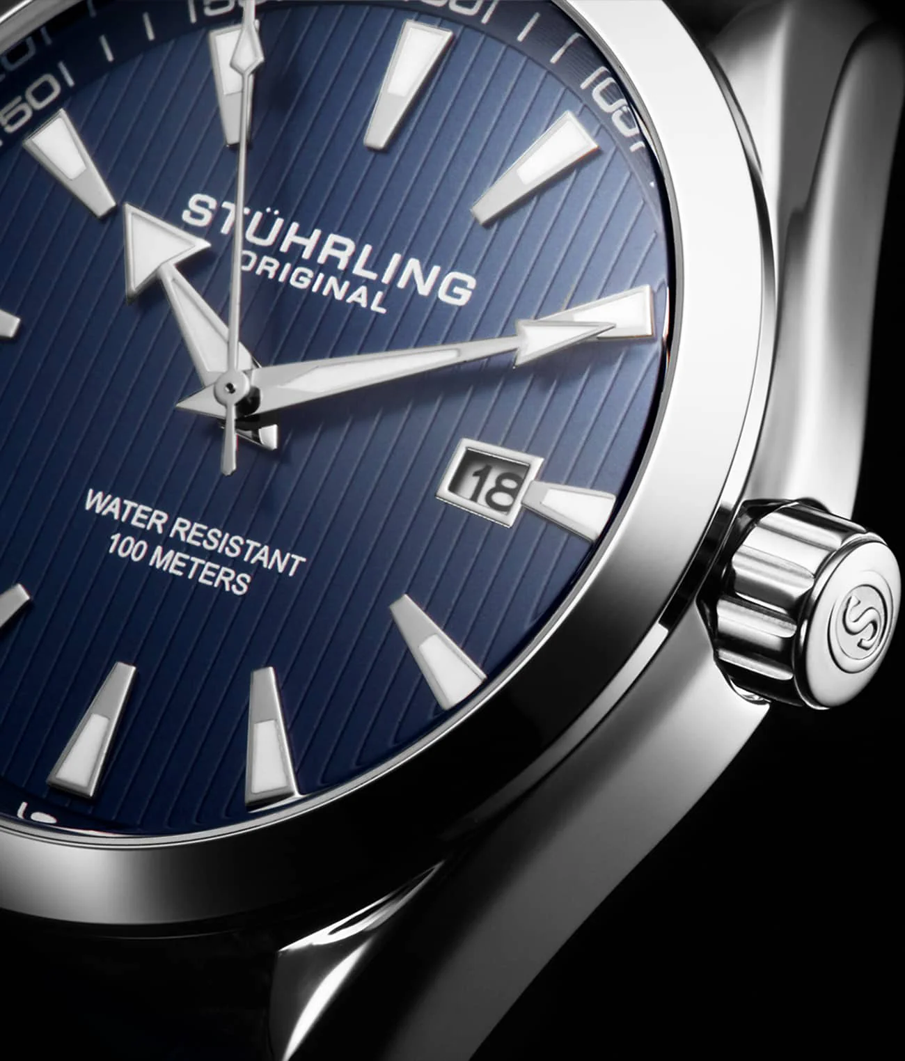 Stührling Forte 3953 Quartz 42mm Classic Watch - Image 4