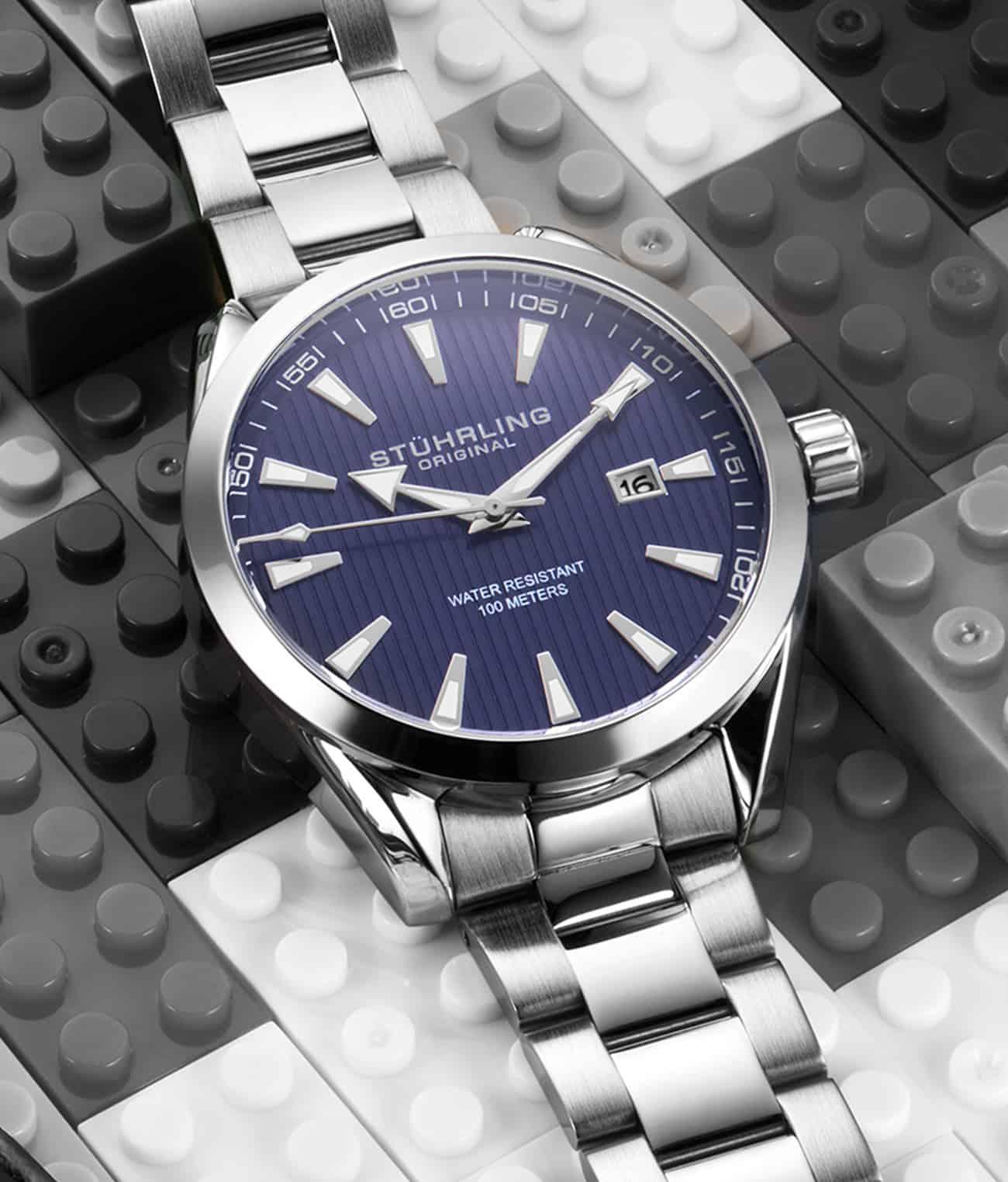 Stührling Forte 3953 Quartz 42mm Classic Watch - Image 5