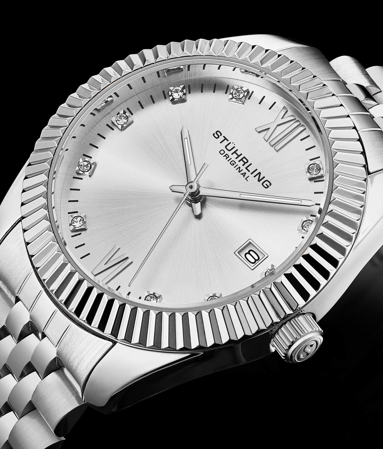 Stührling Gamine Classic 36mm Quartz 4024 Watch - Image 2