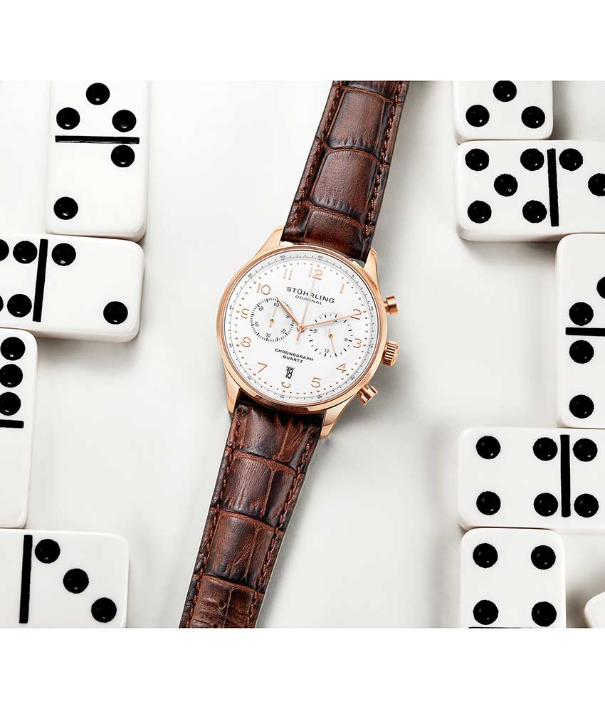 Stührling GR1-Q 4012 Quartz 42mm Chronograph - Image 21