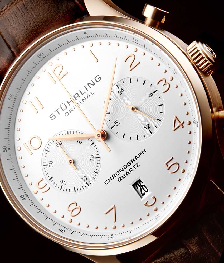 Stührling GR1-Q 4012 Quartz 42mm Chronograph - Image 24