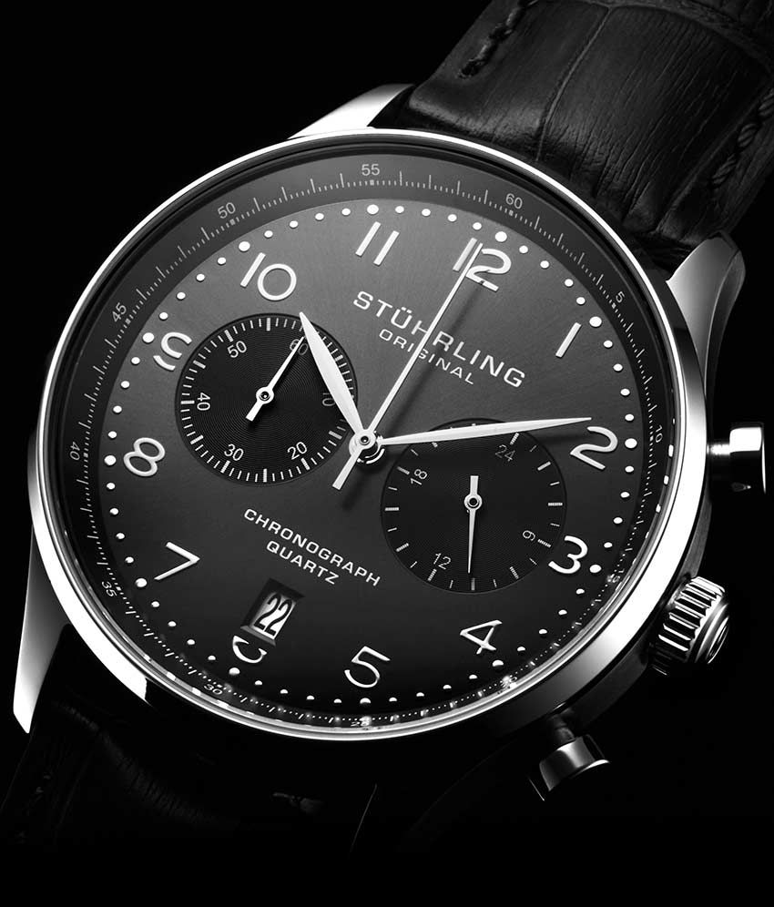 Stührling GR1-Q 4012 Quartz 42mm Chronograph - Image 26
