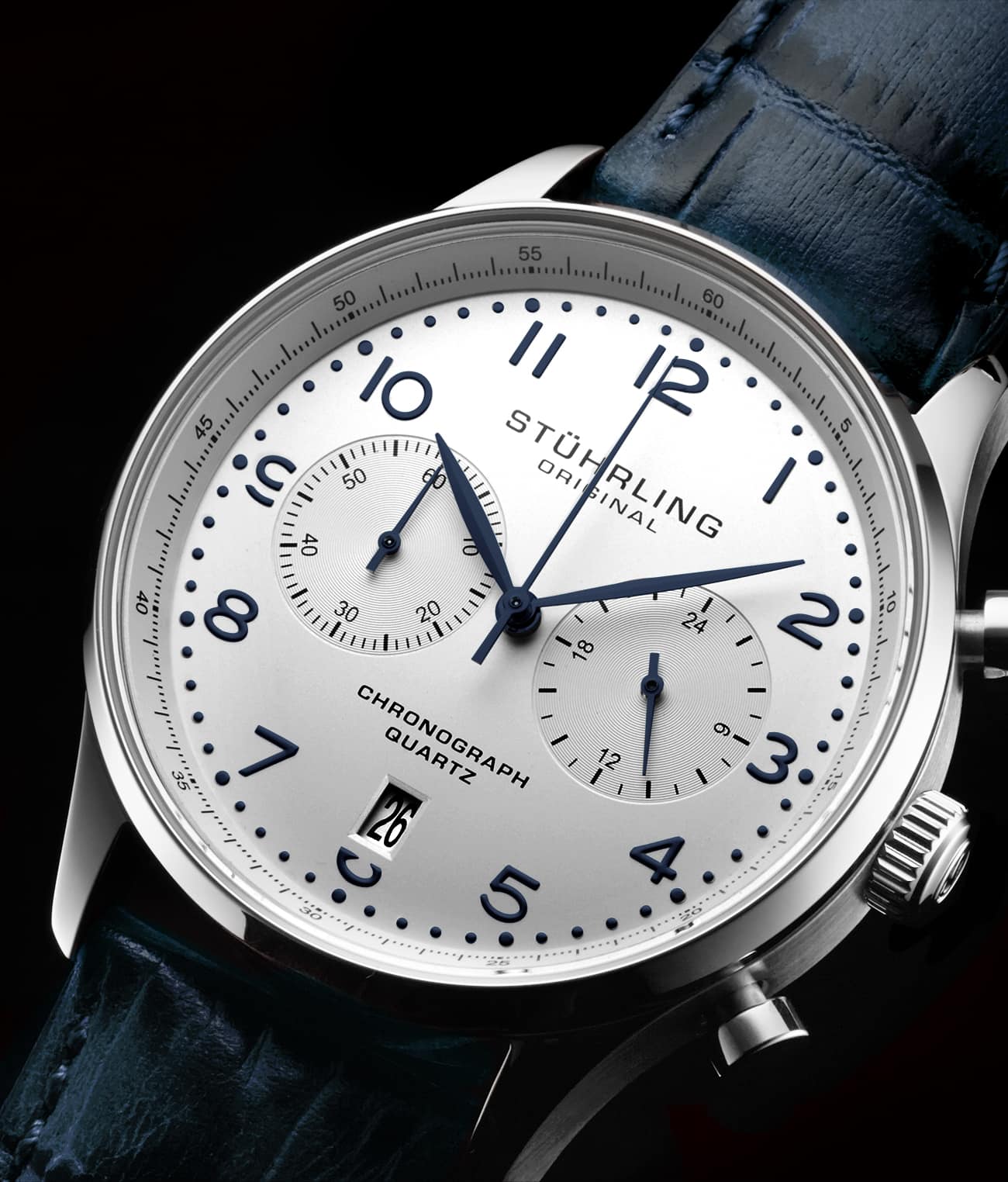 Stührling GR1-Q 4012 Quartz 42mm Chronograph - Image 3