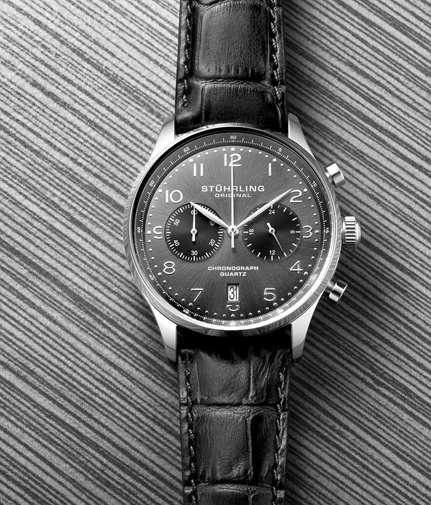 Stührling GR1-Q 4012 Quartz 42mm Chronograph - Image 30