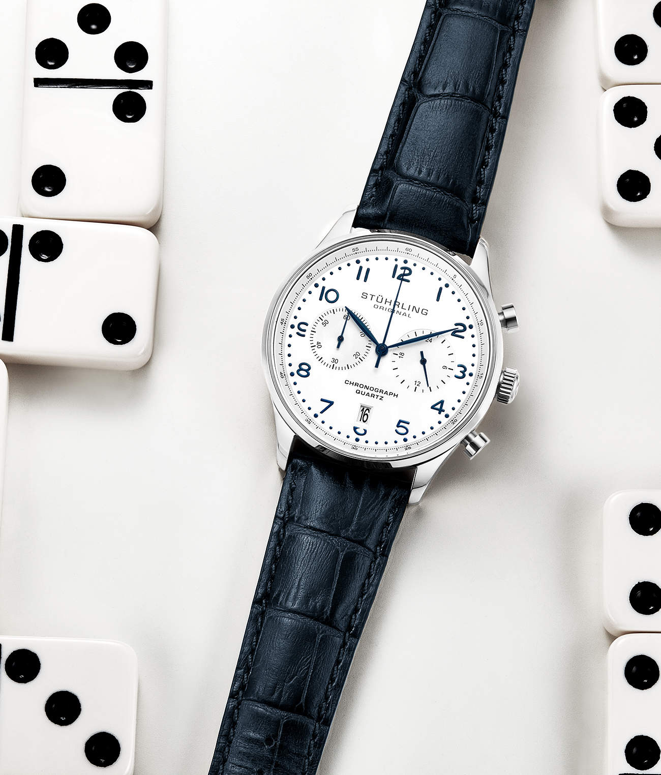 Stührling GR1-Q 4012 Quartz 42mm Chronograph - Image 6