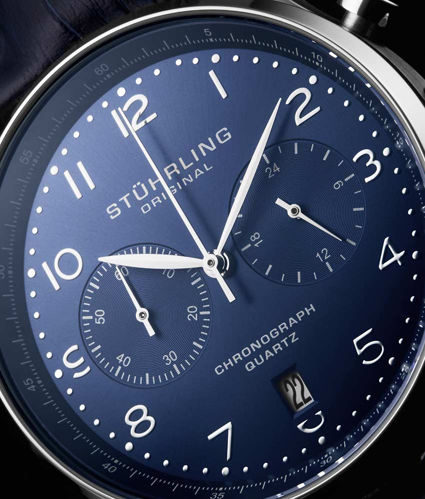 Stührling GR1-Q 896 Quartz 42mm Chronograph - Image 12