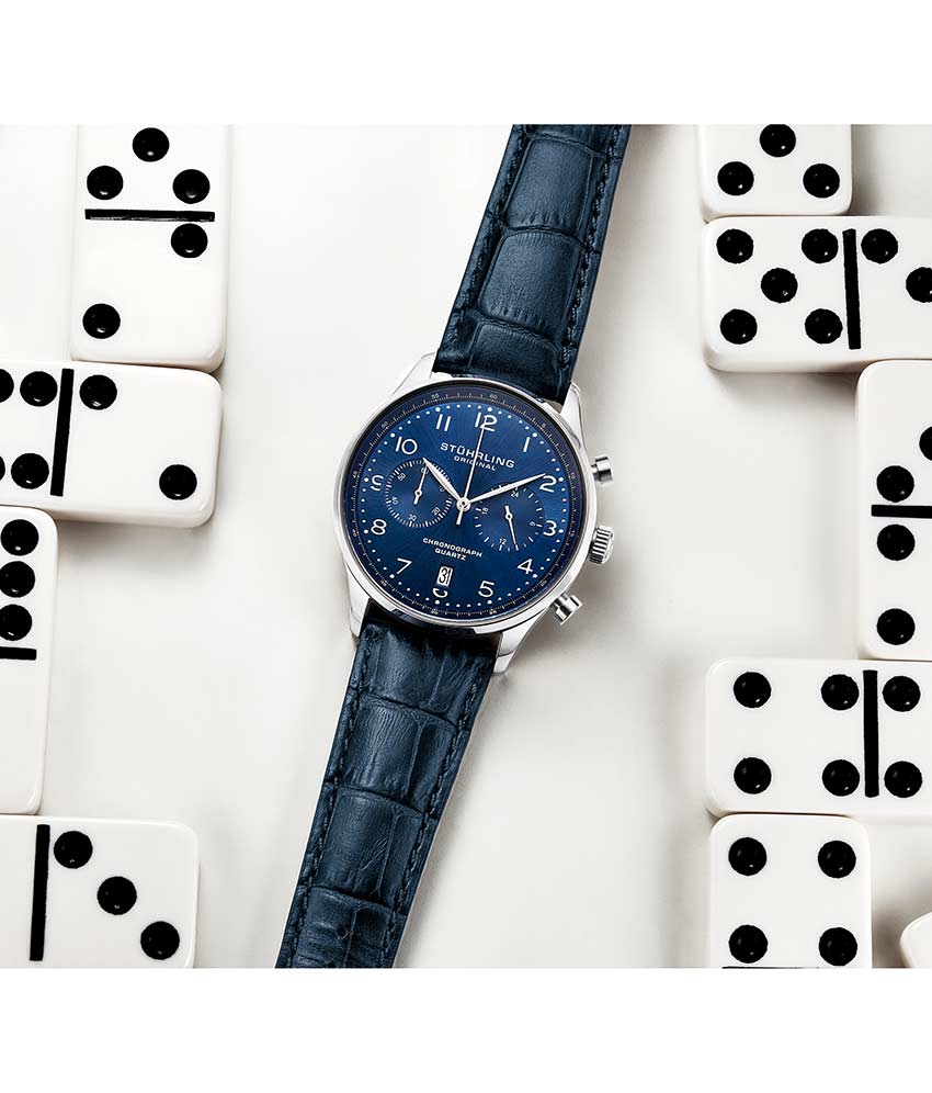 Stührling GR1-Q 896 Quartz 42mm Chronograph - Image 13