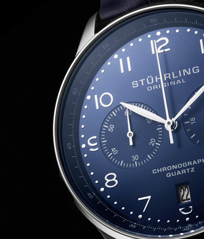 Stührling GR1-Q 896 Quartz 42mm Chronograph - Image 16