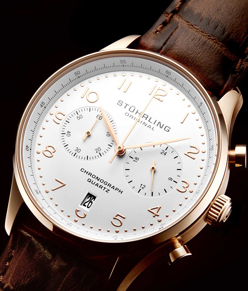 Stührling GR1-Q 896 Quartz 42mm Chronograph - Image 18