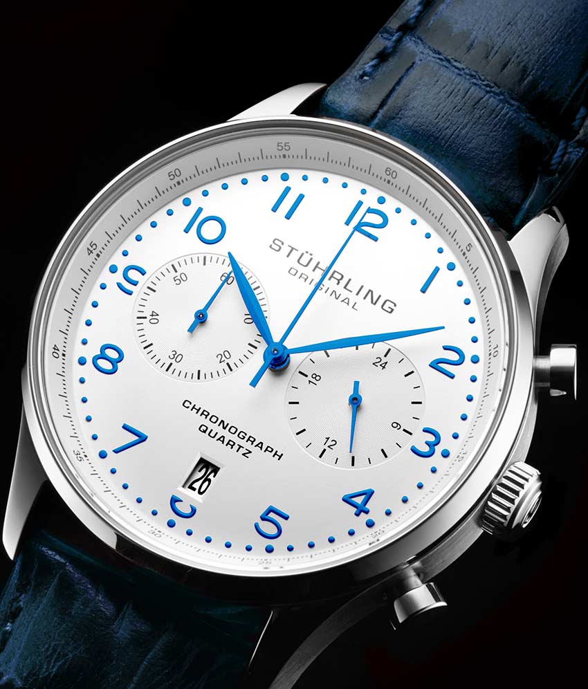 Stührling GR1-Q 896 Quartz 42mm Chronograph - Image 27