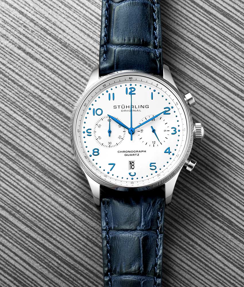 Stührling GR1-Q 896 Quartz 42mm Chronograph - Image 29