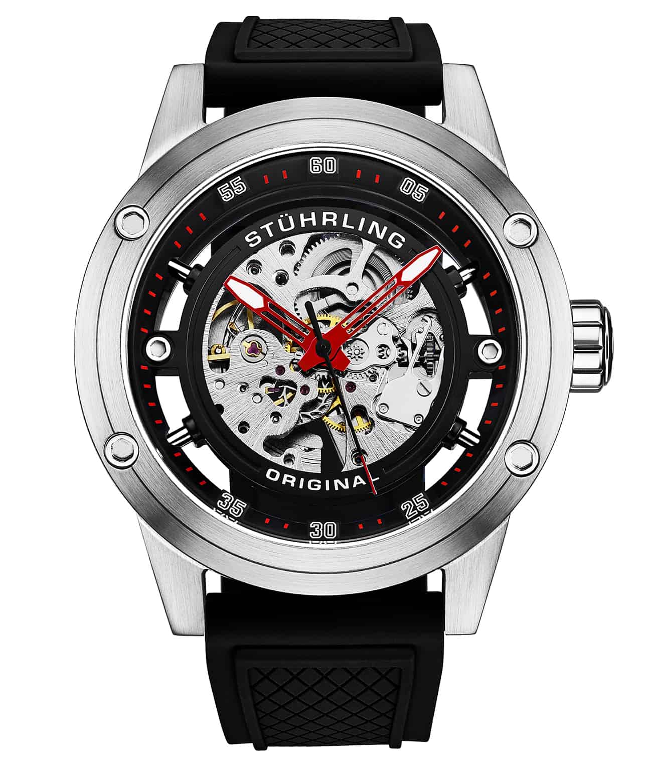 Stührling Grandiose 4034 Automatic 50mm Skeleton - Image 14