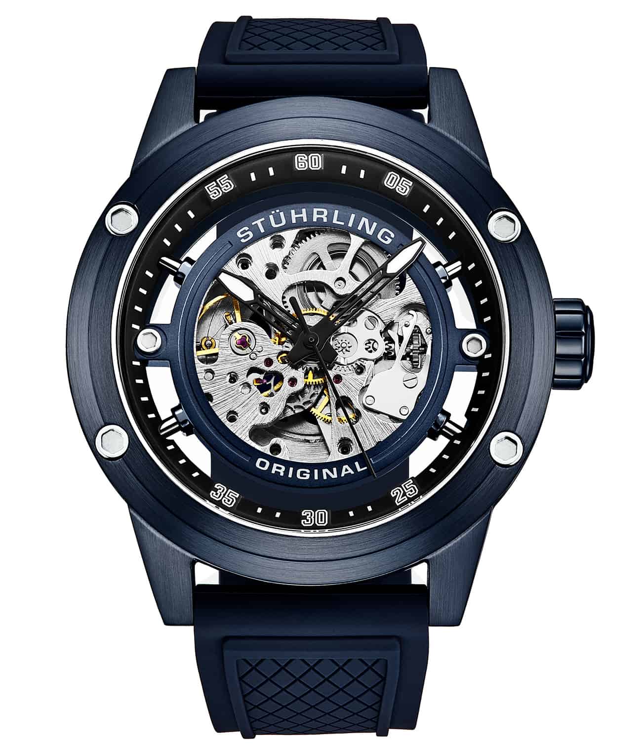 Stührling Grandiose 4034 Automatic 50mm Skeleton - Image 7