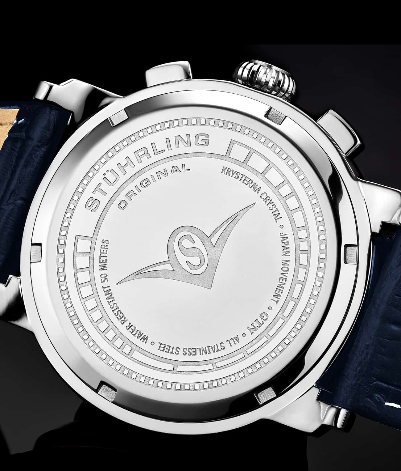 Stührling Imperia 4013 Quartz 44mm Chronograph - Image 5