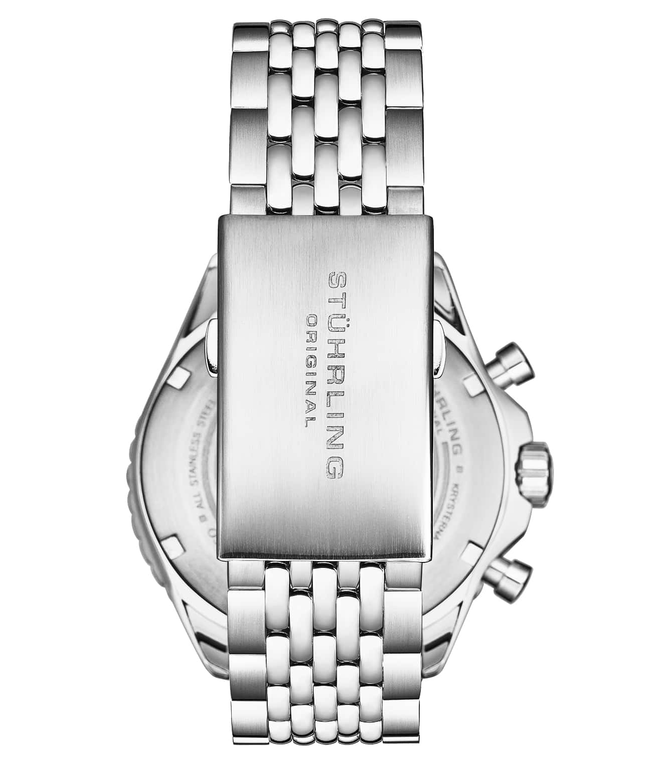 Stührling Japanese Chronograph RaceWay 1010 44mm Quartz Watch - Image 2