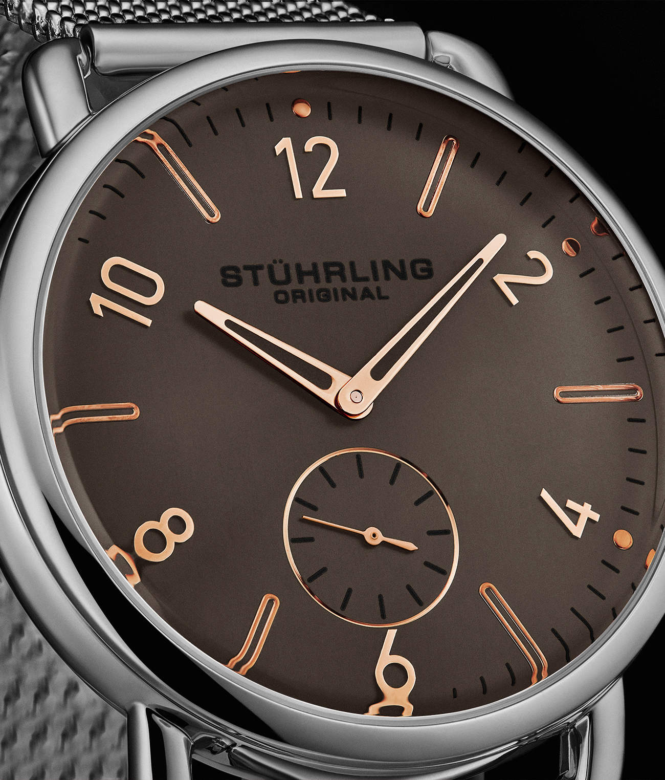 Stührling Jenson 3939 Quartz 42mm Classic - Image 10