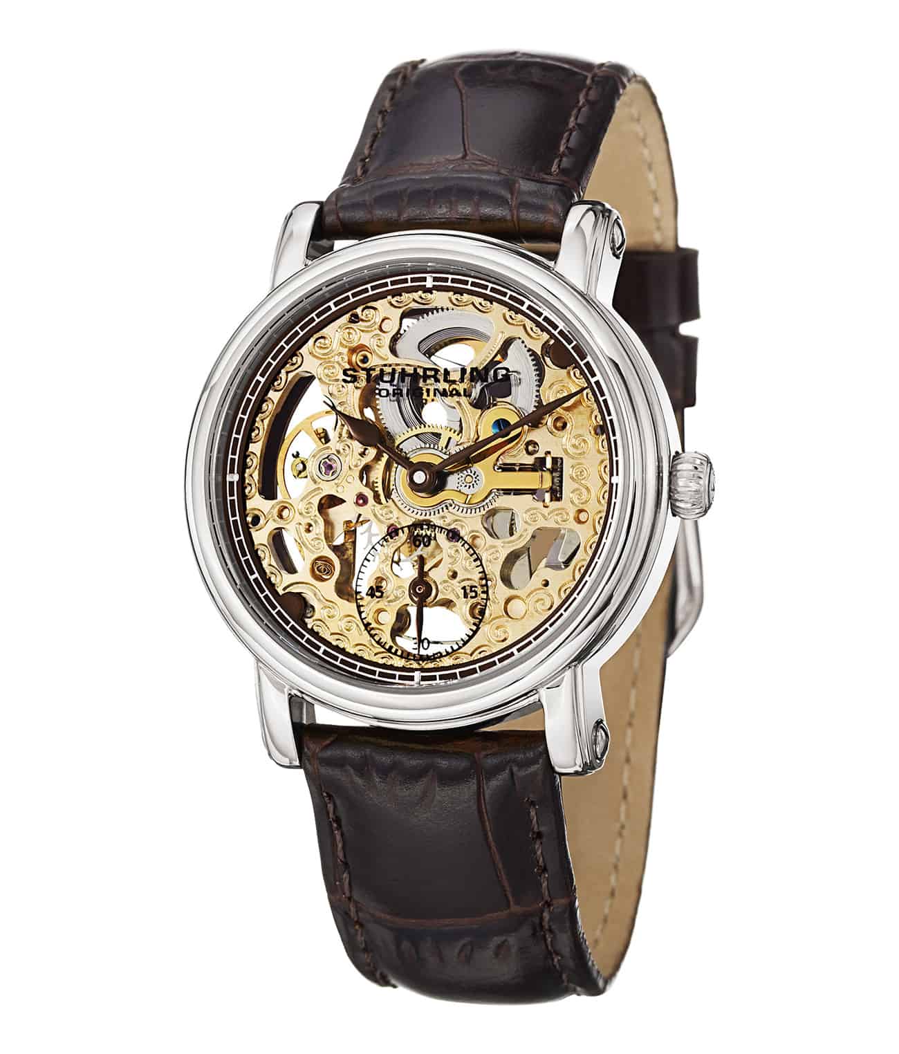 Stührling Lady Avon 460L Hand-wind 34mm Skeleton - Image 3