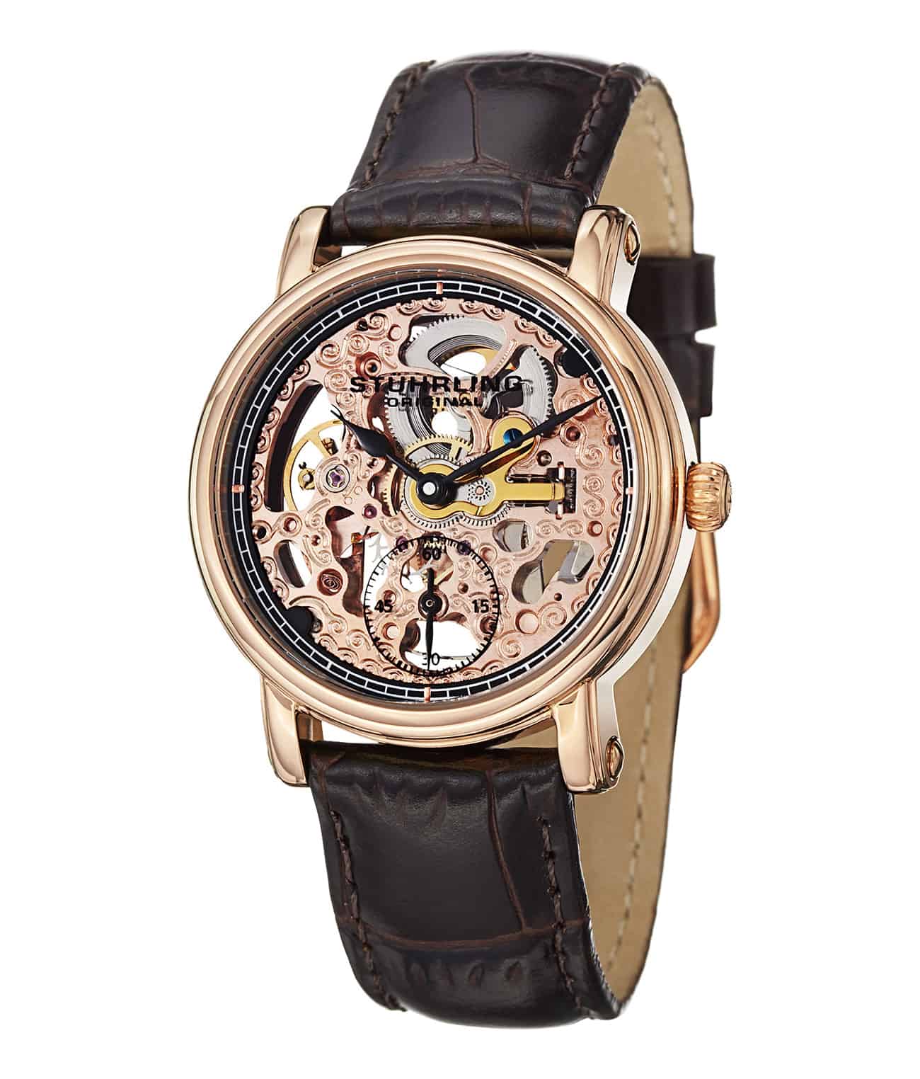 Stührling Lady Avon 460L Hand-wind 34mm Skeleton - Image 5