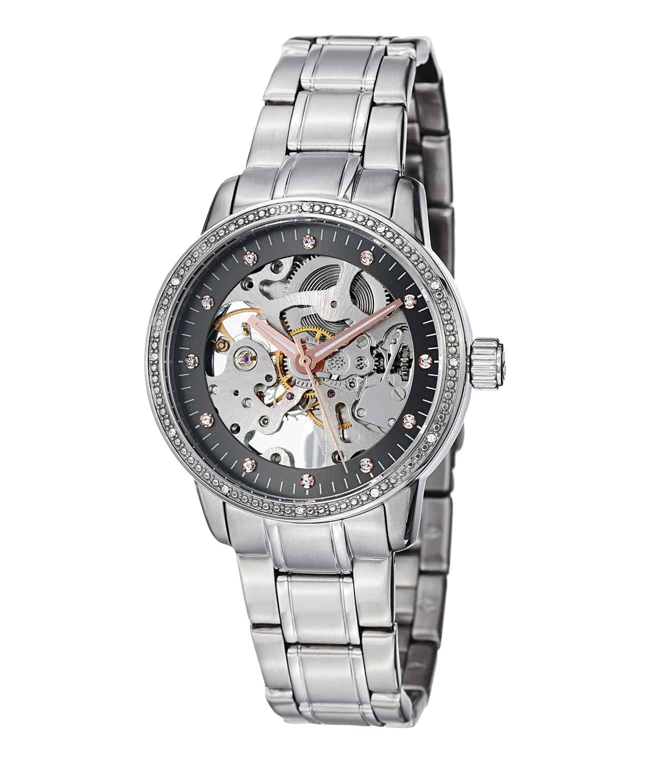 Stührling Lady Delphi 436 Automatic 36mm Skeleton - Image 3
