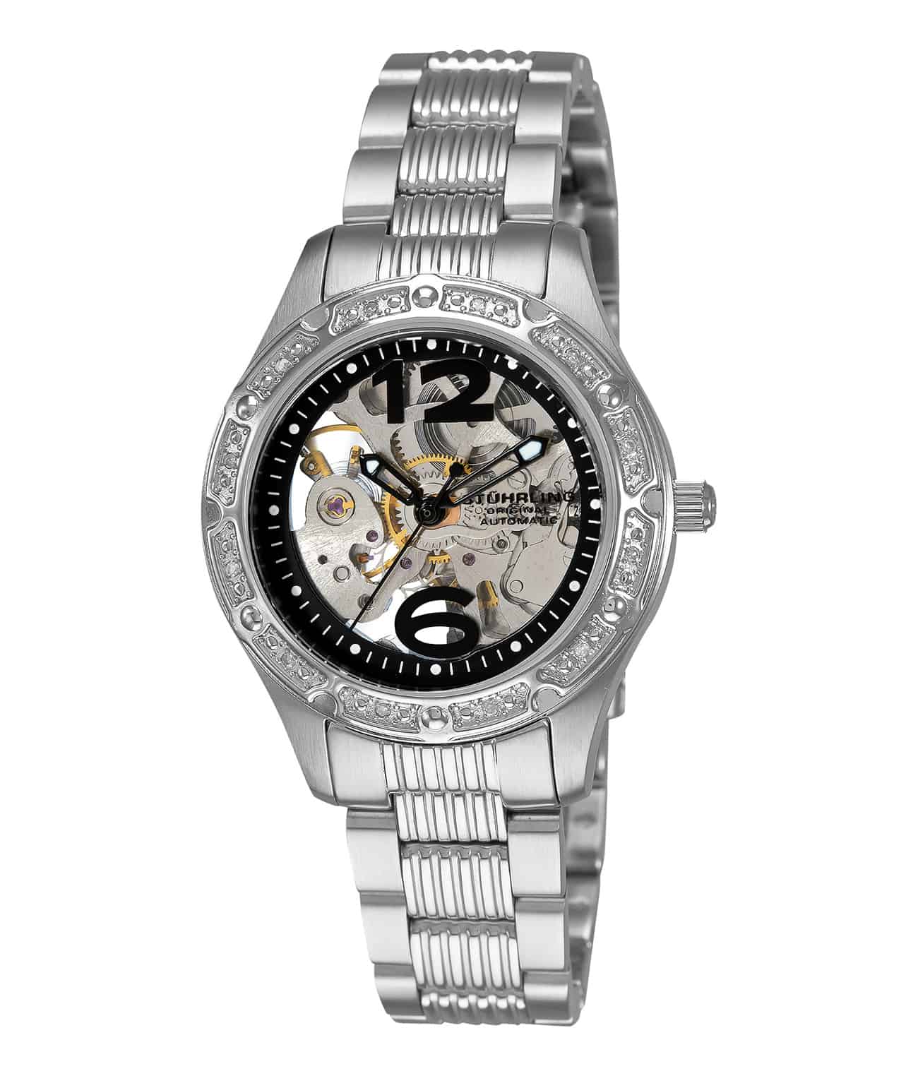 Stührling Lady Executive 335 Automatic 34mm Skeleton