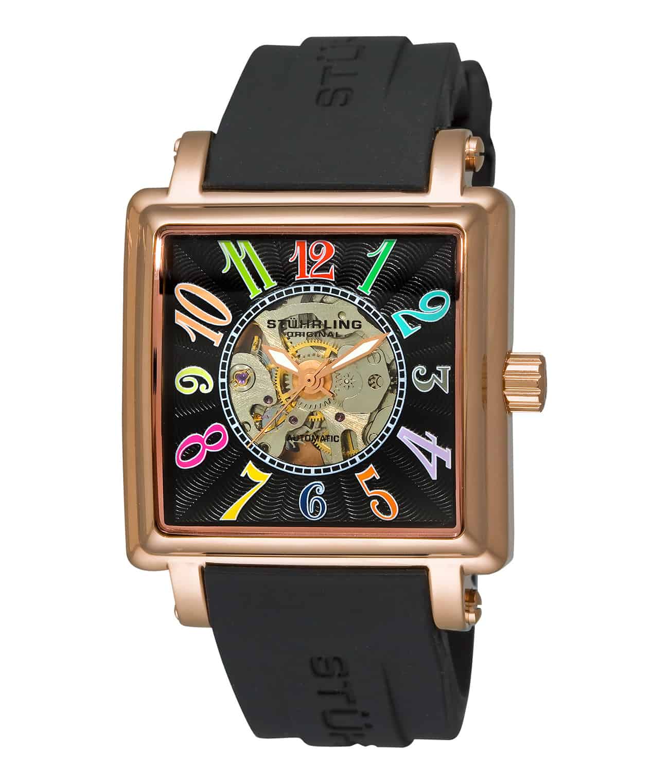 Stührling Lady Ozzie Sport 149GL Automatic 38mm Skeleton - Image 2