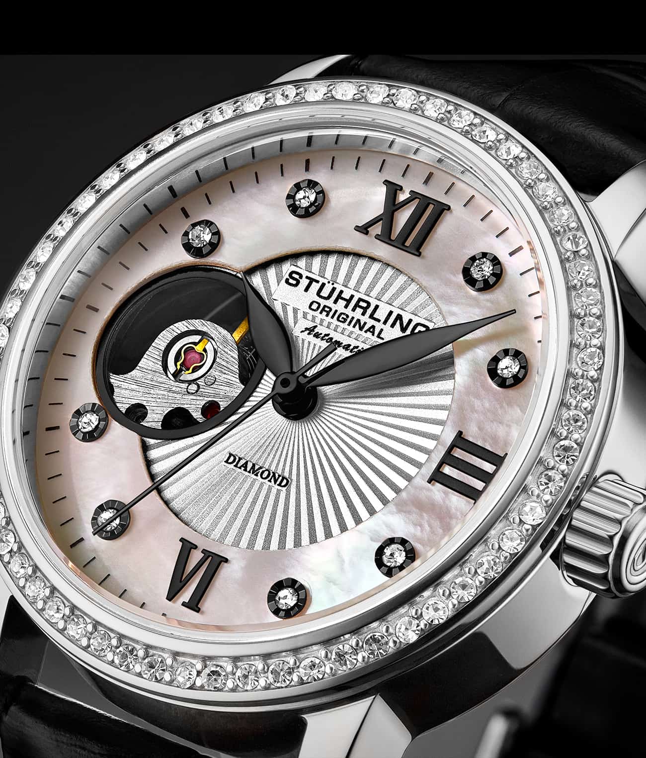 Stührling Legacy 3952 Automatic 34mm Skeleton - Image 11