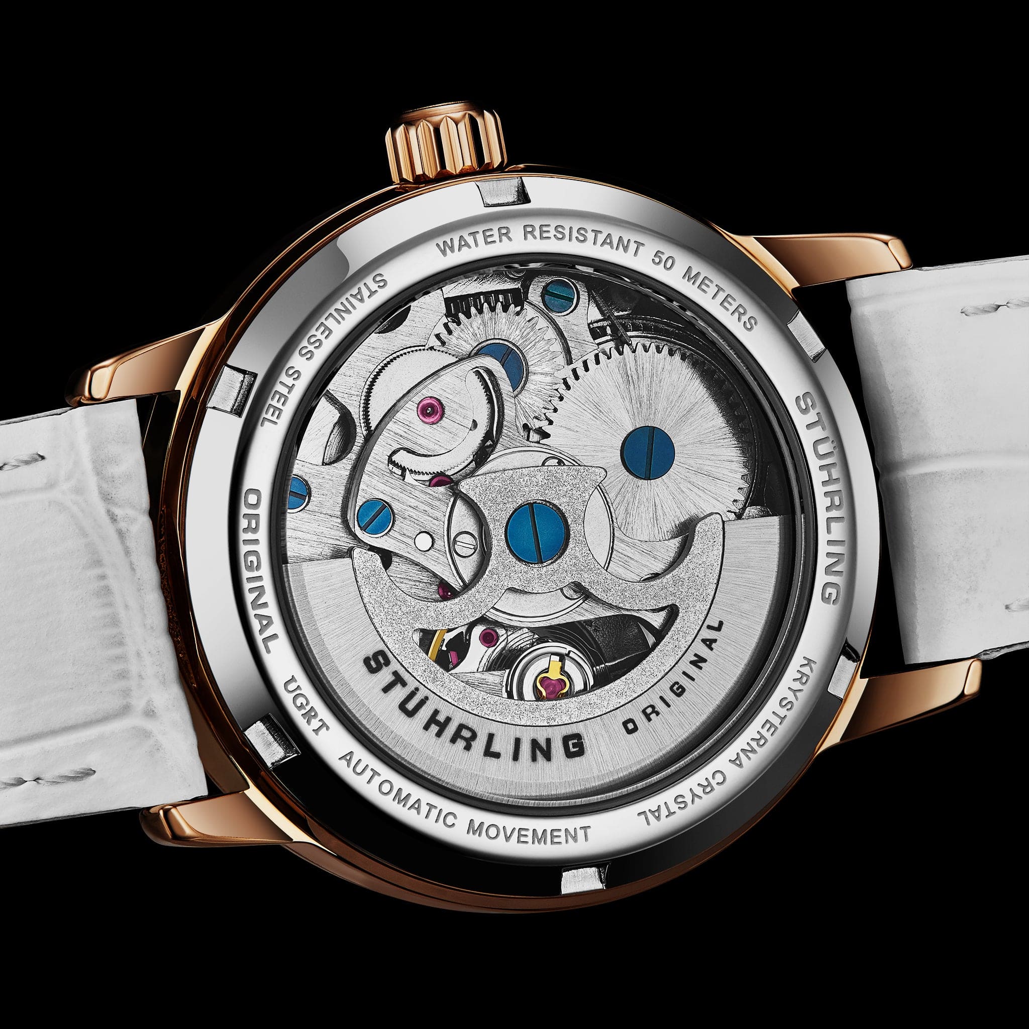 Stührling Legacy 3952 Automatic 34mm Skeleton - Image 19