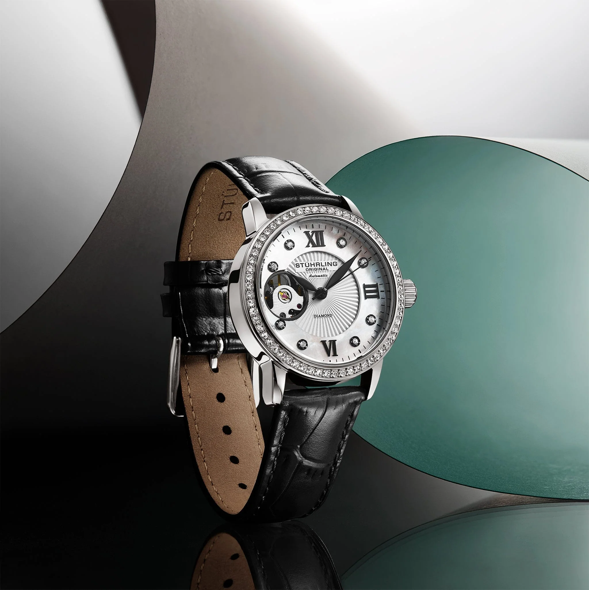 Stührling Legacy 3952 Automatic 34mm Skeleton - Image 8