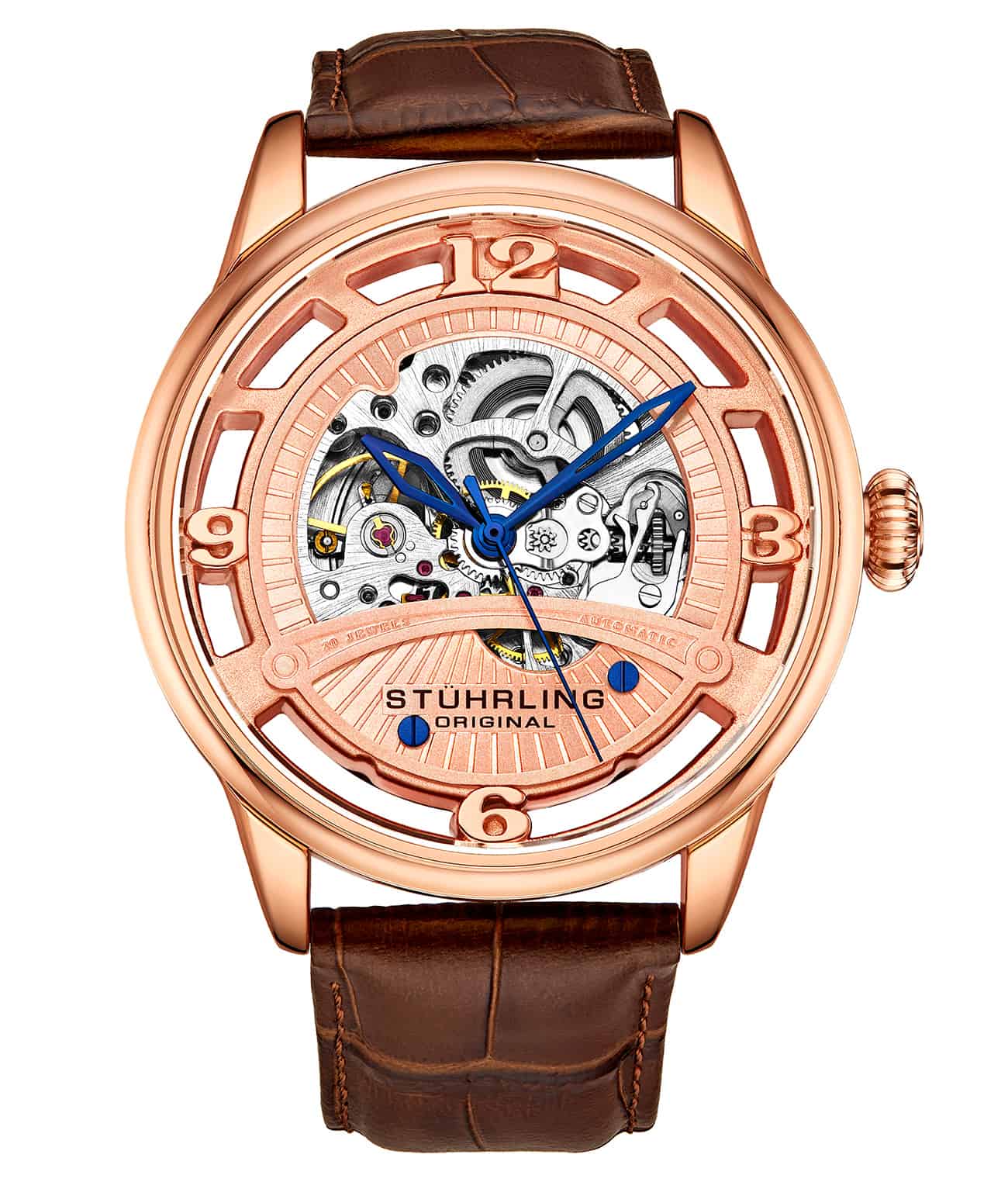 Stührling Dauphine 3974 Automatic 48mm Skeleton - Image 6