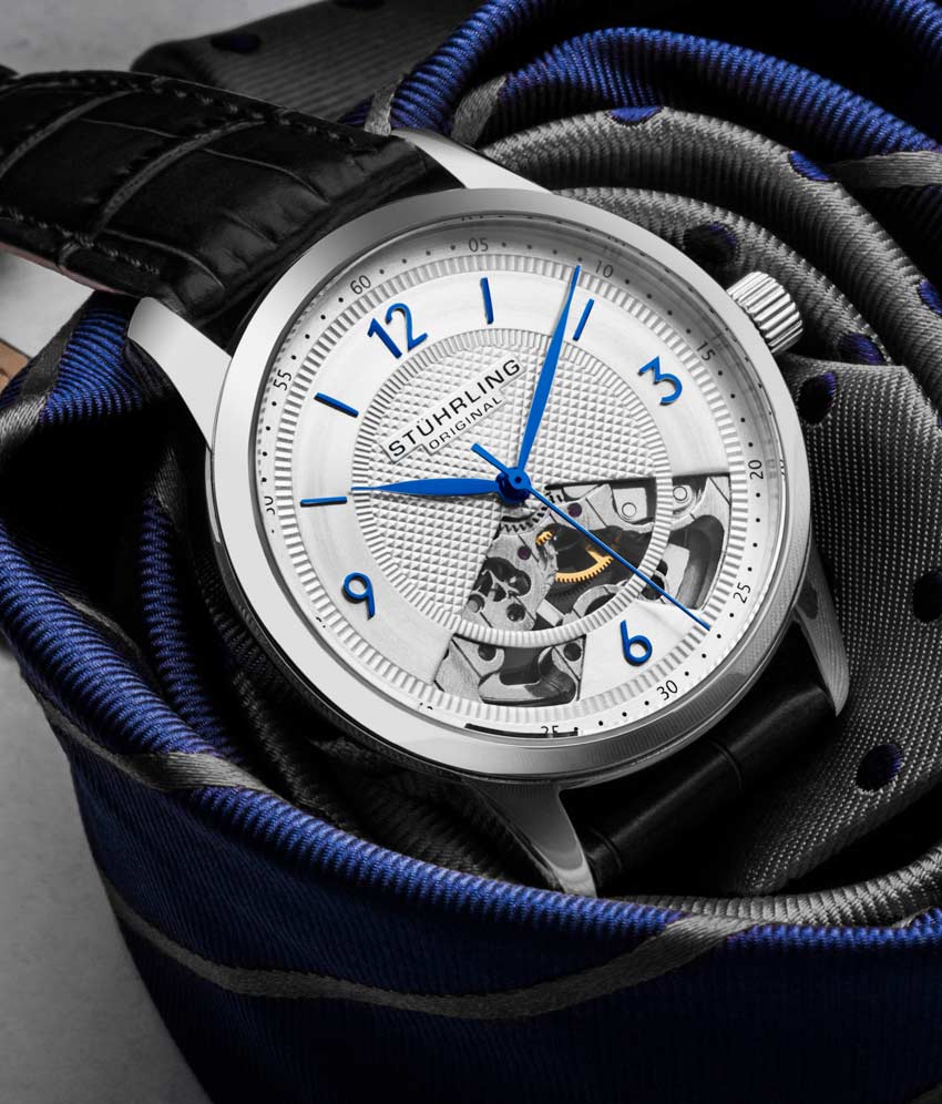 Stührling The Dynamic Hand-Wind 977 Skeleton 40mm - Image 10