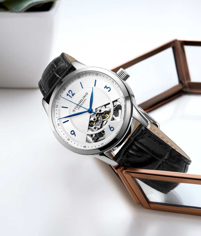 Stührling The Dynamic Hand-Wind 977 Skeleton 40mm - Image 12