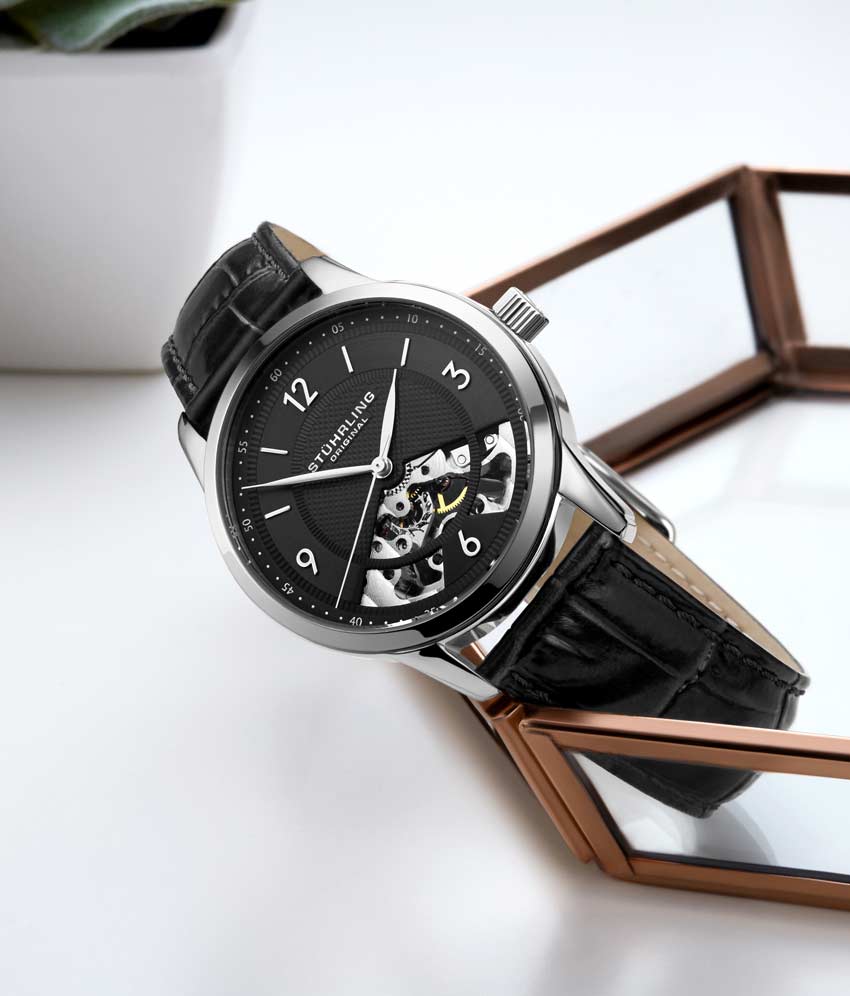 Stührling The Dynamic Hand-Wind 977 Skeleton 40mm - Image 22