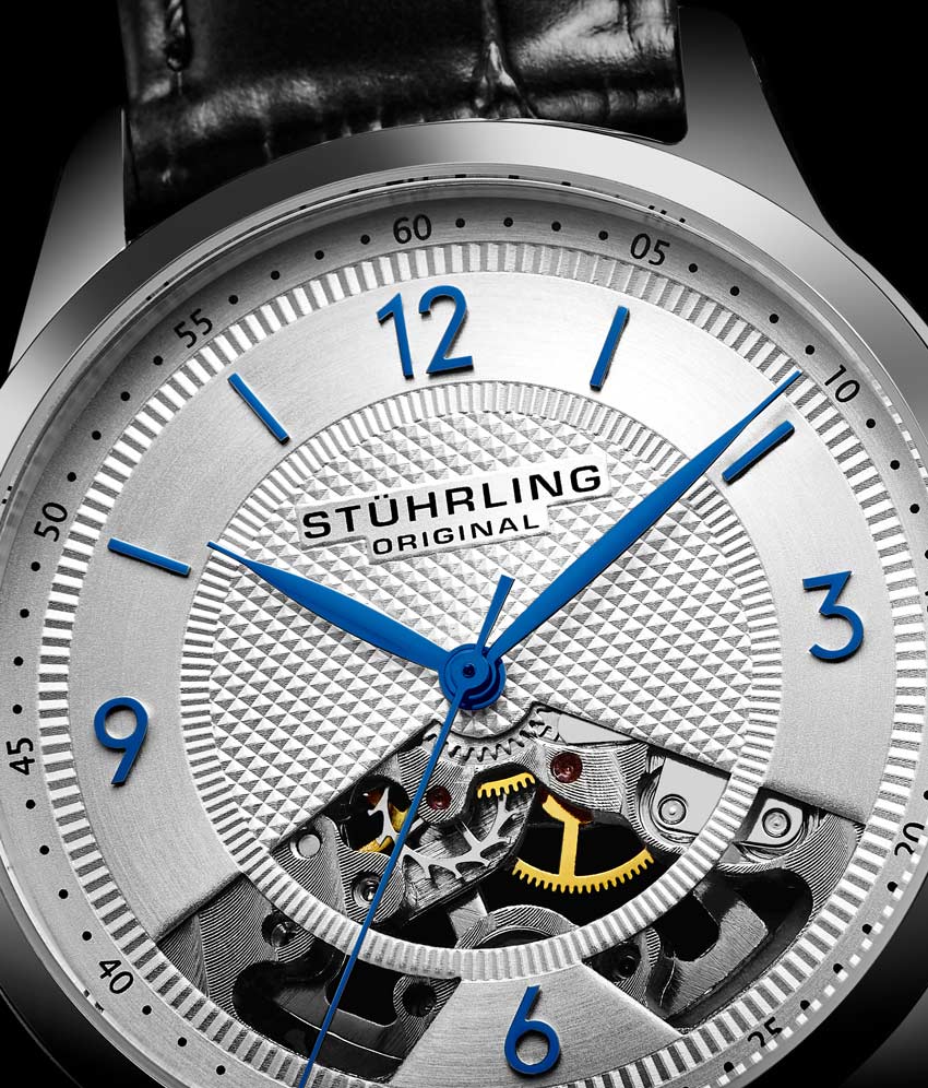 Stührling The Dynamic Hand-Wind 977 Skeleton 40mm - Image 3