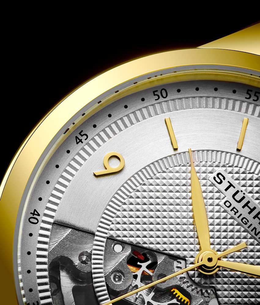 Stührling The Dynamic Hand-Wind 977 Skeleton 40mm - Image 36